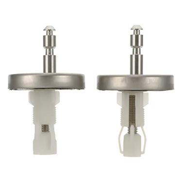 Imagem de 1 Parafuso De Expansão Parafusos De Porcas De Borracha Dobradiça Da Tampa Do Banheiro Parafuso Assento Sanitário Fixações Cegas De Assento Sanitário Metal Componente Nylon