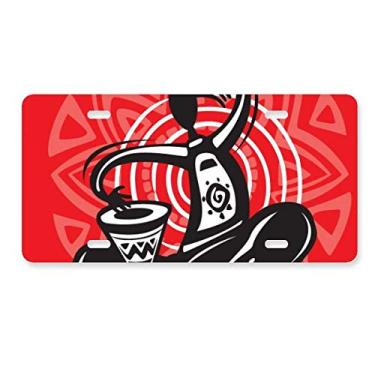 Imagem de DIYthinker Silhueta de pandeiro Celebre o México Mexicano Carro Decoração Acessório de Aço Inoxidável