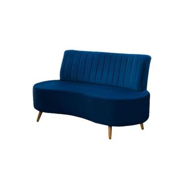 Imagem de Sofá Qatar 135cm - Azul Petróleo