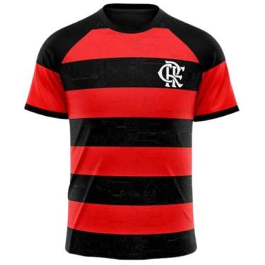 Imagem de Camiseta Torcedor Do Flamengo Mengo Manga Curta Masculina - Braziline
