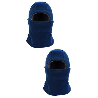Imagem de GALPADA 2 Unidades Máscara Térmica Máscara Facial Completa Capa Facial Ao Ar Livre Máscara Facial Esportiva Montando Máscara Facial Equipamento De Ciclismo Homem e Mulher Lã Polar