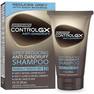 Imagem de Shampoo Control Gx + Anti Caspa - Redutor Grisalhos 118ml - Just For M
