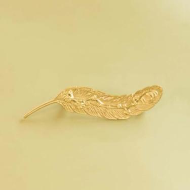 Imagem de Puxadores de móveis em forma de pena para armários e gavetas Puxadores de porta de cômoda Puxar ferragens para móveis Puxador dourado, C, 3673,96, L