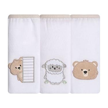 Imagem de Papi Textil Fralda Gifts Papi Friends 70Cm X 70Cm Contem 03 Un