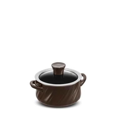 Imagem de Ceraflame Cacarola Twist 14Cm 900Ml (Inducao) - Chocolate