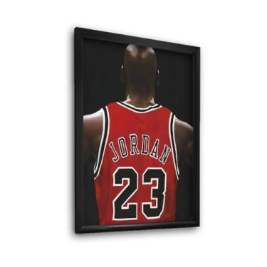 Imagem de Quadro Decorativo Nba Michael Jordan Basquete