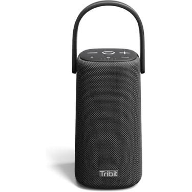 Imagem de Alto-falante portátil Bluetooth Tribit StormBox Pro com de som de alta fidelidade 360°, 3 drivers com 2 radiadores passivos, XBass embutido excepcional
