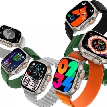 Imagem de Smartwatch Hw9 Ultra Max Serie 9 Full Amoled Nfc 2024 - Wearfit, Laran