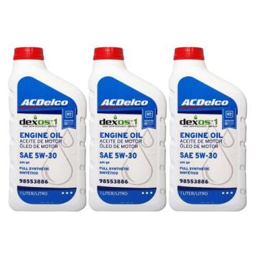 Imagem de 3 Acdelco 0W20 DEXOS1 GEN 3 - API SP - Sintético