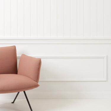 Imagem de Kit com 15 Barras Rodapé Lambri de Poliestireno 10cm X 15mm X 2.44m Liso Md10 Nmc 36m Branco