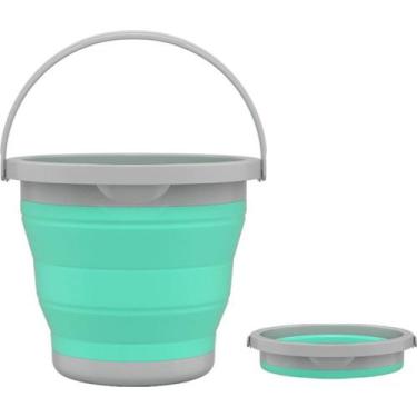 Imagem de Balde Retratil Flash Limp Verde 5L - Ret3512 - RCD