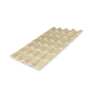 Imagem de Kit com 20 Telhas Pvc Colonial 88x262cm Lux Telhas