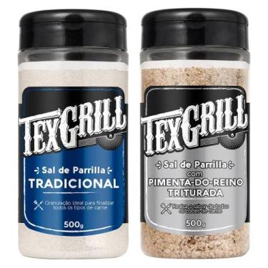 Imagem de Kit  Tempero de Carnes, Costela e Assados Sal de Parrilla +Sal Parrill