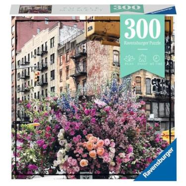 Imagem de Ravensburger Puzzle Moment 12964 Flowers in New York - 300 Teile Puzzle für Erwachsene und Kinder ab 8 Jahren
