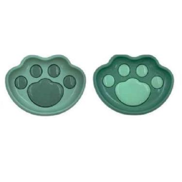 Imagem de Saboneteira Infantil Pet Cachorro Gato Banho Crianças - Inter, Verde