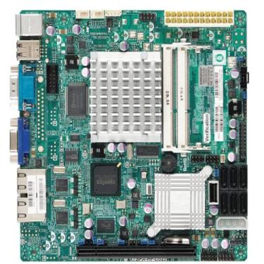 Imagem de Supermicro Placa mãe para servidor Intel P45 DDR2 800 soquete P X7SPA-HF-D525-B