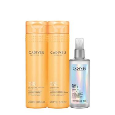 Imagem de Kit Cadiveu Professional Nutri Glow Duo e Supreme Final Style Oil (3 p