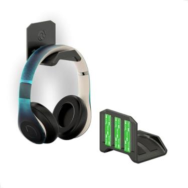 Imagem de Suporte Headset Fone Headphone Universal de Parede Levitar Gamer Stephan