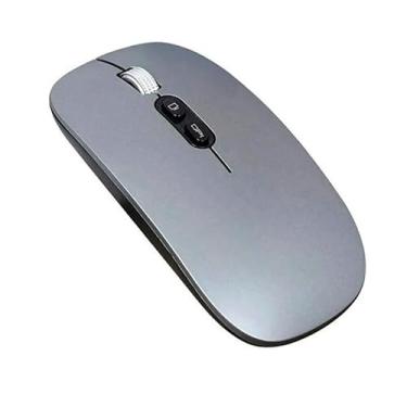 Imagem de BDNET, Mouse Recarregável Para Notebook Samsung Chromebook 11.6 Cor Cinza