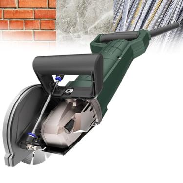 Imagem de 星姿 Máquina de entalhe de parede elétrica de alto torque, máquina de corte de parede 7500R/min, 3200W, com partida suave, com alerta de falha, profundidade ajustável de 18-38 mm, diâmetro 133 mm,