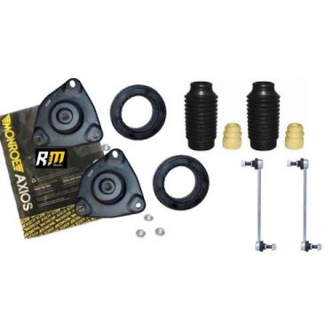 Imagem de Kit Coxim Rolamento Axios Batente do Amortecedor Kia Sportage + Bielet