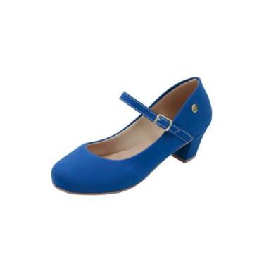 Imagem de Scarpin Bico Redondo Estilo Boneca Lançamento Ref:40.003 - Donna Santa