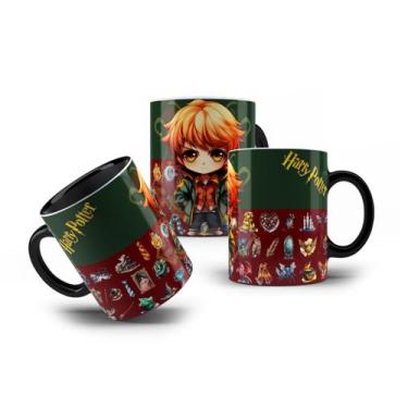 Imagem de Caneca Colecionável Ron Weasley Amigo Harry Potter Hogwarts - LaVince