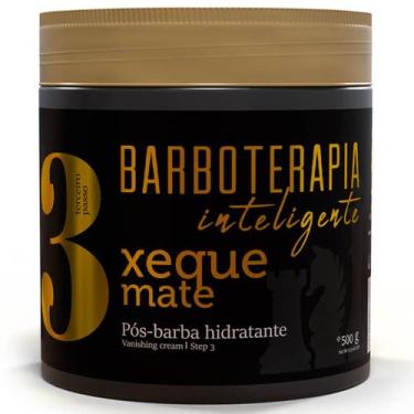 Imagem de Pós-barba Hidratante Xeque Mate 500g Barbearia Barboterapia Inteligent