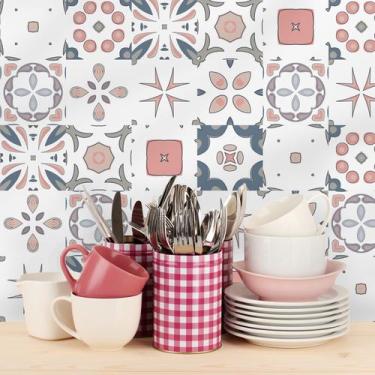 Imagem de Adesivo de Azulejo 10x10 para Cozinha Bragança 100un - Quartinhos