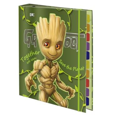 Imagem de DAC - Caderno Argolado Universitário com 48 Folhas Fechamento em Elástico - Groot