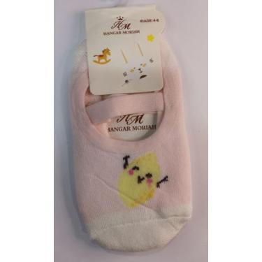 Imagem de Meia Sapatilha Pilates Infantil menina com Estampas Antiderrapante - s