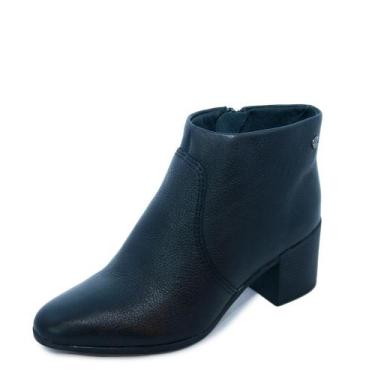 Imagem de Bota Feminina Bottero Cano Baixo REF: 346901 COURO, 37