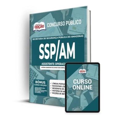 Imagem de Apostila SSP-AM - Assistente Operacional - Apostilas Opção