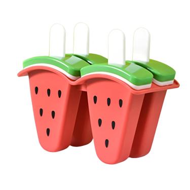 Imagem de Forma Para Paletas Sorvete Picolé Caseiro Molde Divertido de Frutas