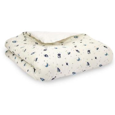 Imagem de Edredom Dupla Face para Berço Percal 200 Fios 100% Algodão 1 Peça - Sp