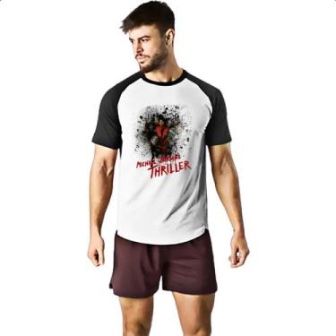 Imagem de Camiseta Raglan Michael Jackson Thriller 02 - Alearts, M
