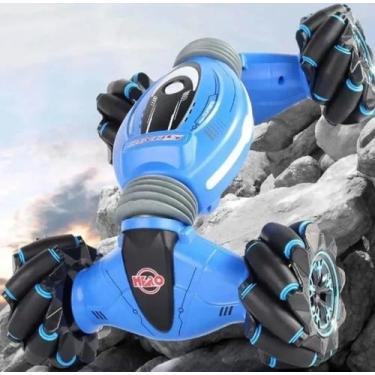 Imagem de Carrinho Remoto Acrobático Stunt Gestos 4x4 Monster Twist - IMPORT, Az