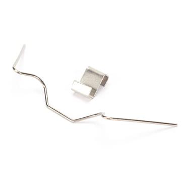 Imagem de Clipes de Vidro de Estufa, 100pcs de Envidraçamento de Aço Inoxidável Z Conjunto de Estufas 50x Fixando W Gardening Fio Ferrame