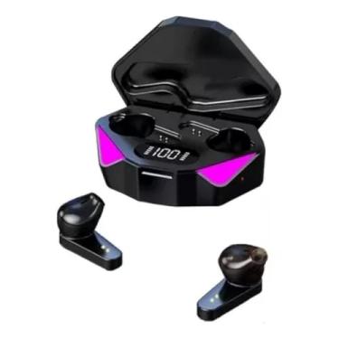 Imagem de Fone Gamer Bluetooth Microfone Integrado Wireless RGB