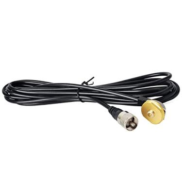 Imagem de Antena de rádio veicular montagem no teto instalação NMO RG58 cabo de extensão coaxial UHF PL259 4 m/4 m para rádio móvel Yaesu/Vertex Kenwood