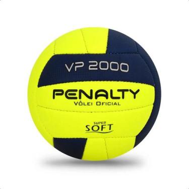 Imagem de Bola de Vôlei Penalty VP 2000 X, Amarelo e Azul