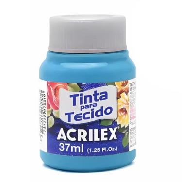 Imagem de Tinta Para Tecido Acrilex Fosca 37ml Escolha a Cor, 503 - AZUL CELESTE
