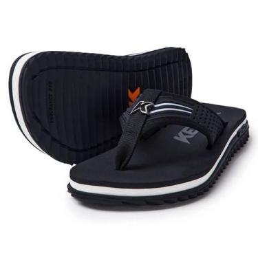 Imagem de Sandalia Kenner Chinelo Masculino Kivah New Force Preto Original, Kiva