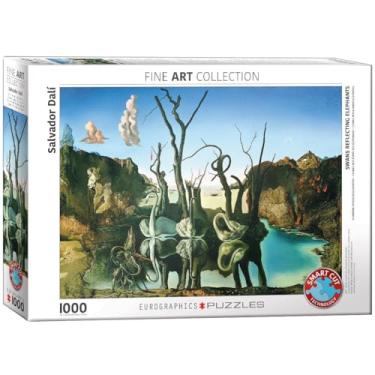 Imagem de EuroGraphics Salvador Dalí Swans Reflecting Elephants Puzzle (1000 Piece) (6000-0846)