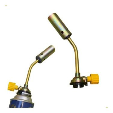 Imagem de Maçarico Portátil com Regulagem de Chama Acendimento Automático Ideal para Culinária e Solda