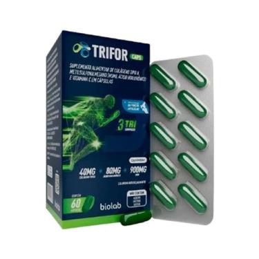 Imagem de Trifor Colágeno Tipo 2 + Hialurônico + Msm - 60 Cápsulas - Biolab