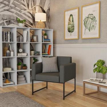 Imagem de Poltrona Sophie Grafite - Mobly