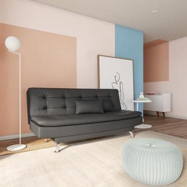 Imagem de Sofá-Cama 3 Lugares Casal Premium Pretty Preto - Mobly