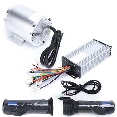 Imagem de Kit de motor sem pincel Alta velocidade Power Motor Controler Grep Grip para DIY Kart Scooter Bike Electric Aluminium Lhloy Plástico 5600G 17,8x8.5x4.5cm 34a 4500rpm 48V 2000W