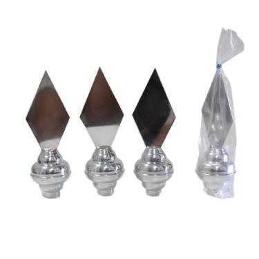 Imagem de Kit com 5 Ponteiras de Aluminio Polido - Zambeze